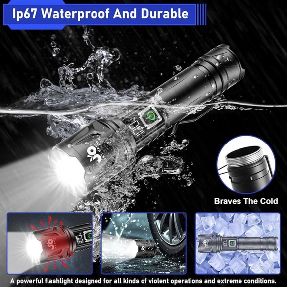 Jay-Park Super Bright Rechargeable Flashlight - Picture 6 of 10